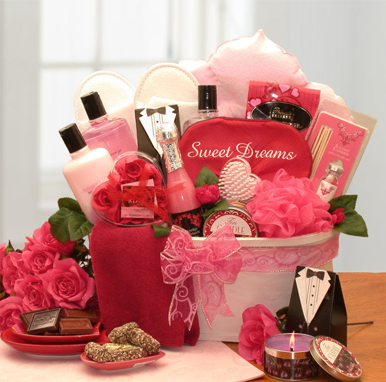 Romancing The Soul Valentine Spa Gift Setvalentines day candy - valentines day gifts  - valentines day gifts for him - valentines day gifts for her
