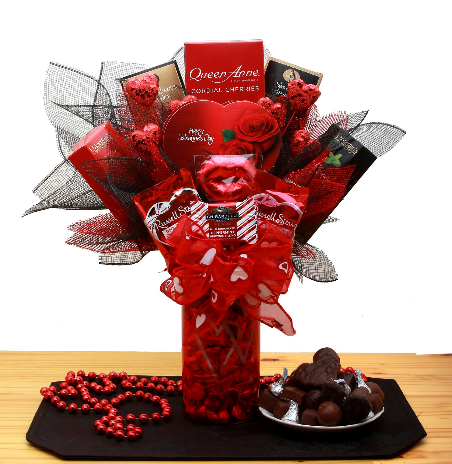 You're My Hearts Desire Chocolate Valentine Bouquet - valentines day candy - valentines day gifts  - valentines day gifts for him - valentines day gifts for her