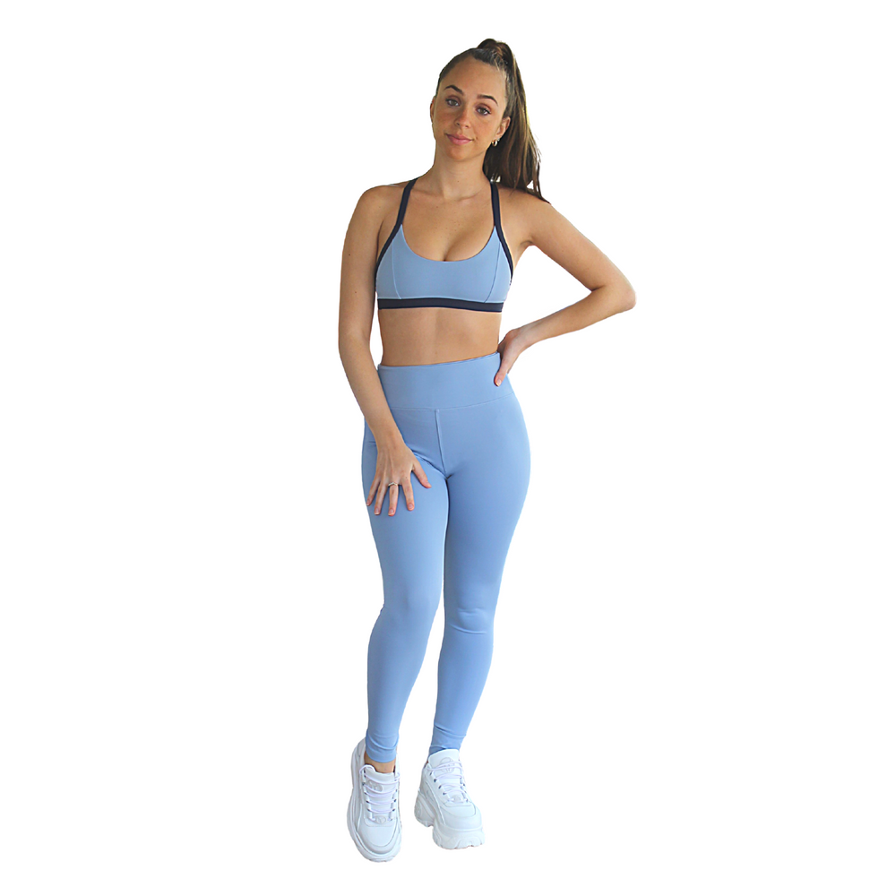 Prema Seamless High Rise Yoga leggings - Powder Blue