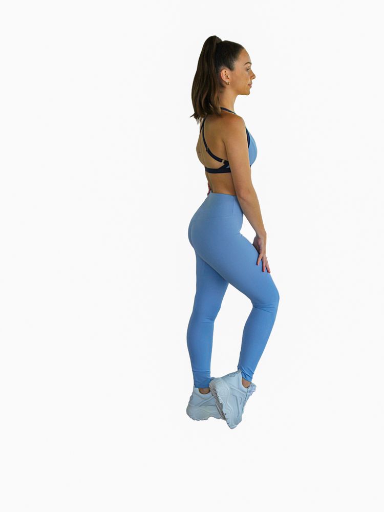 Prema Seamless High Rise Yoga leggings - Powder Blue