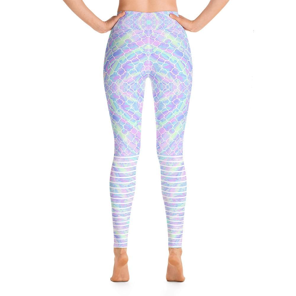 Nº8 - Yoga Pants Power Stretch Workout Leggings with High Waist Tummy Control